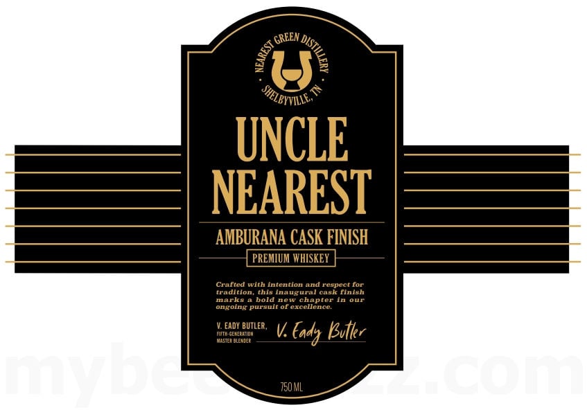 2026 Nearest Green Distillery Uncle Nearest Amburana Cask Finish Premium Whiskey 750ml Bottles