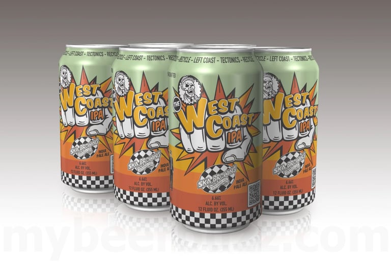 2026 Ska Brewing West Coast IPA 12-oz Cans