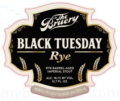 The Bruery Black Tuesday Rye 12.7-oz Bottles