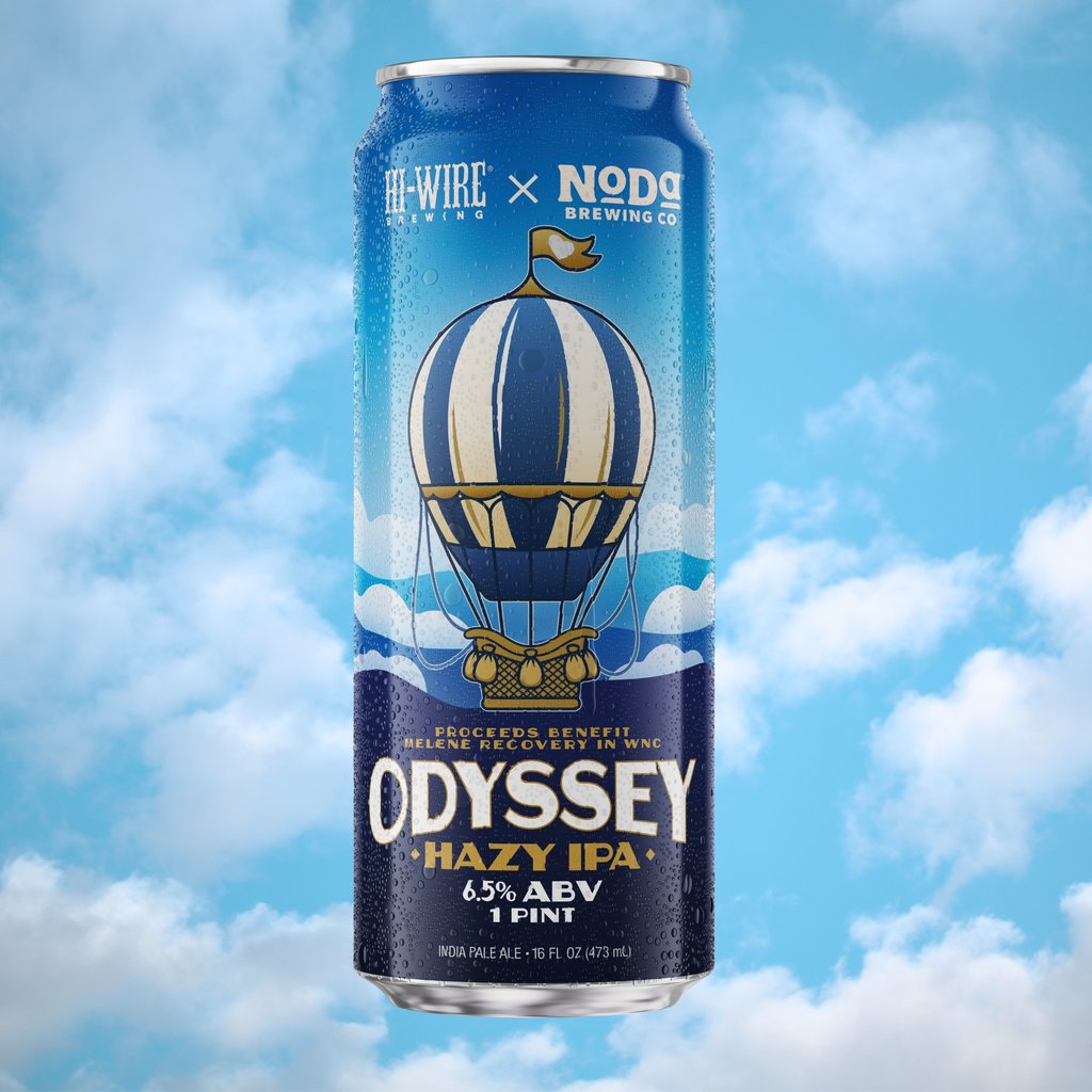 Hi-Wire NoDa Odyssey Collaboration Cans