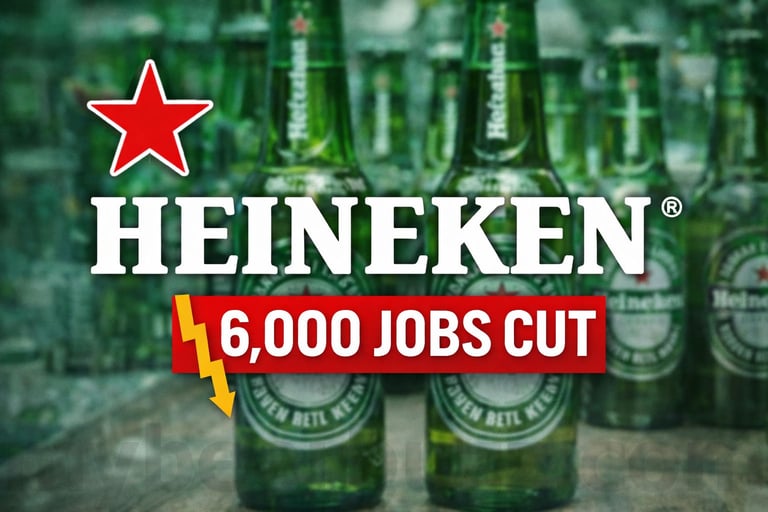 2026 Heineken 6000 Job Cuts