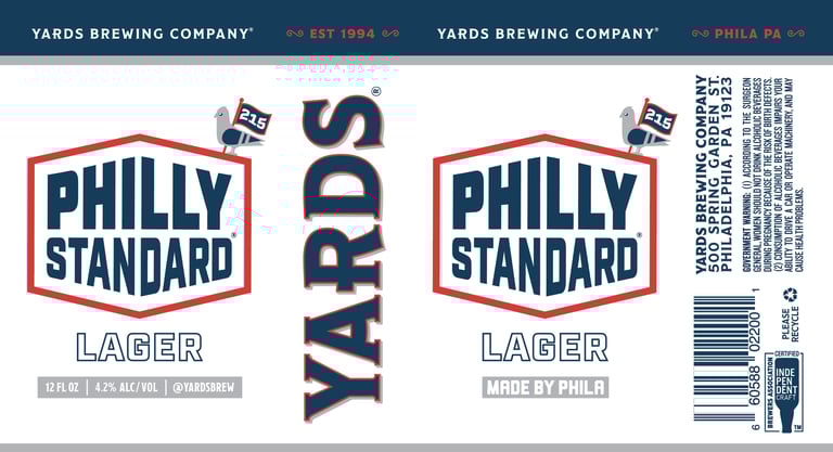 2026 Yards Philly Standard Lager 12-oz Cans