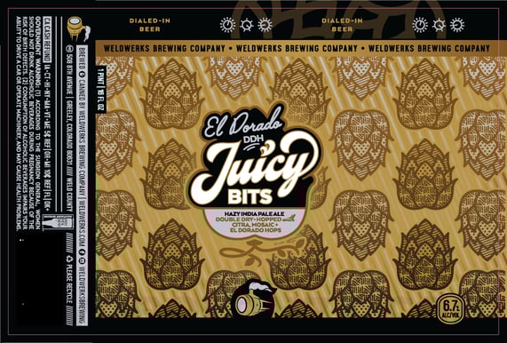 WeldWerks El Dorado DDH Juicy Bits 16-oz Cans