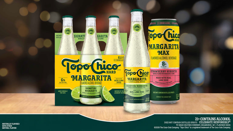Topo Chico Hard Celebrates National Margarita Day with Two New Margarita Flavored Alcohol Beverages