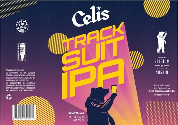 2026 Celis Brewery Track Suit IPA 16-oz Cans