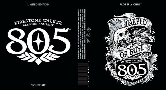 2026 Firestone Walker 805 Warped Or Bust 12-oz Cans