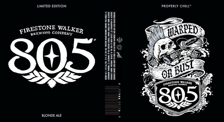 2026 Firestone Walker 805 Warped Or Bust 12-oz Cans