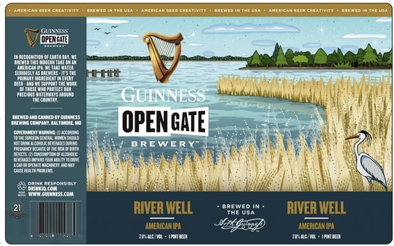 2026 Guinness Open Gate River Well 16-oz Cans