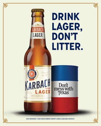 Karbach Brewing Co. Partners With Don't Mess With Texas®