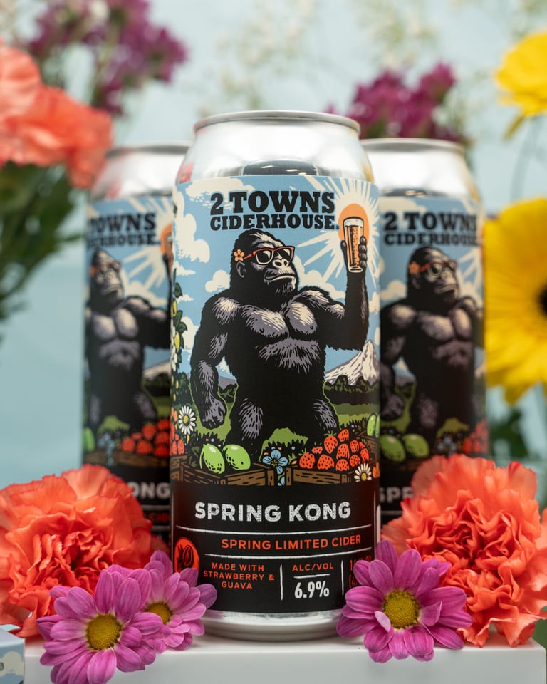 2 Towns Ciderhouse Spring Kong Seasonal Cider