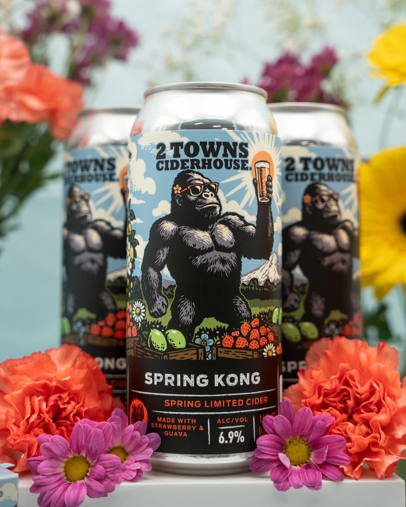 2 Towns Ciderhouse Launches Spring Kong Seasonal Cider
