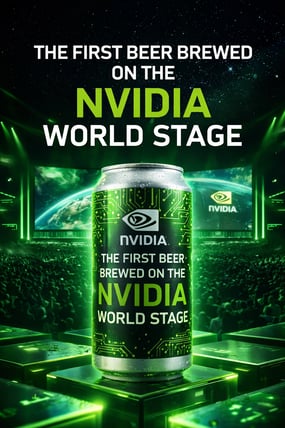 The First Beer Brewed On The NVIDIA World Stage