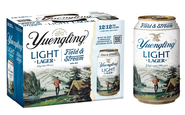 Yuengling Light Lager Expands Partnership with Field & Stream Through 2026 New Limited-Edition Packaging