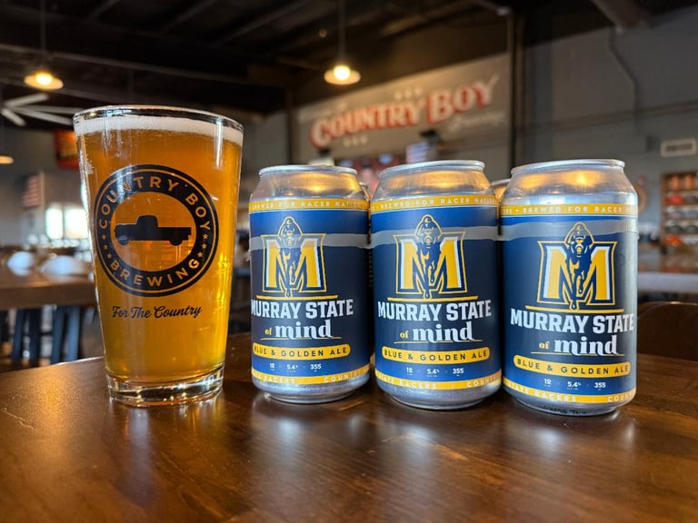 2026 Murray State Athletics Partners with Country Boy Brewing to Create ‘Murray State of Mind’ for Racer Nation
