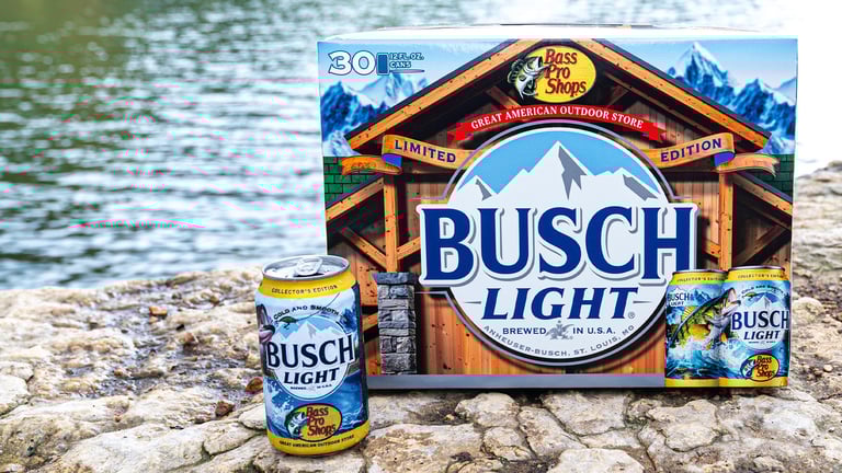 Busch Light Announces Bass Pro Shop Collaboration and Bass Bank Contest