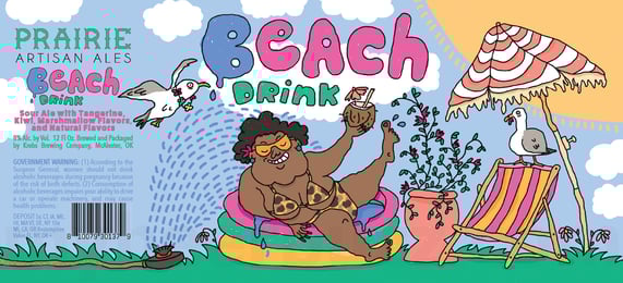 2026 Prairie Artisan Ales Beach Drink 12-oz Cans