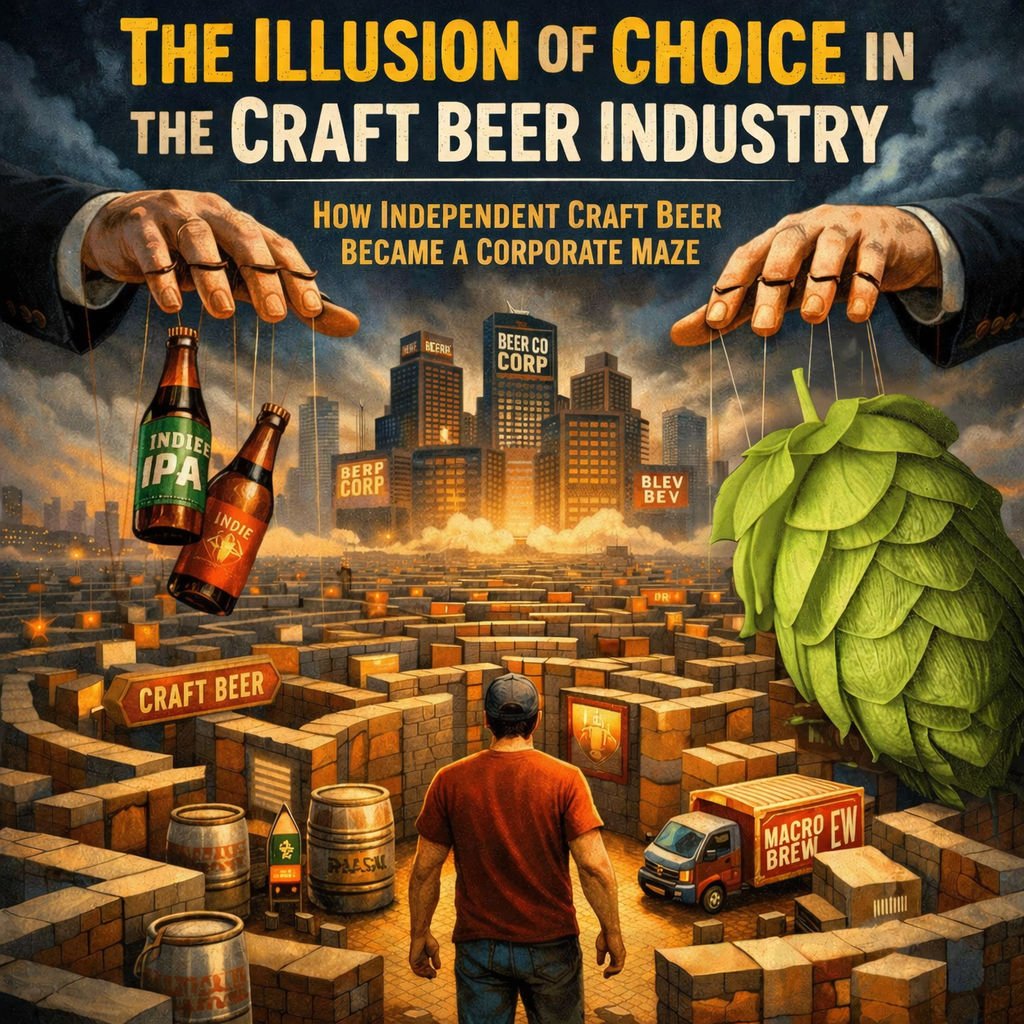 The Illusion of Choice in the Craft Beer Industry: How Independent Craft Beer Became a Corporate Maze