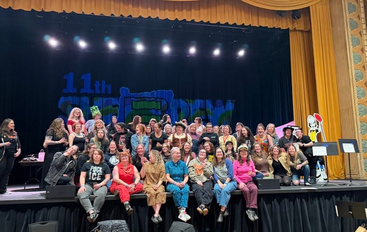 Group photo from the 11th annual SheBrew Beer and Cider Festival