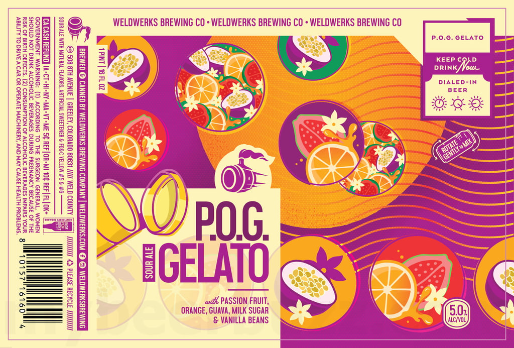 WeldWerks Working On P.O.G. Gelato Sour Ale