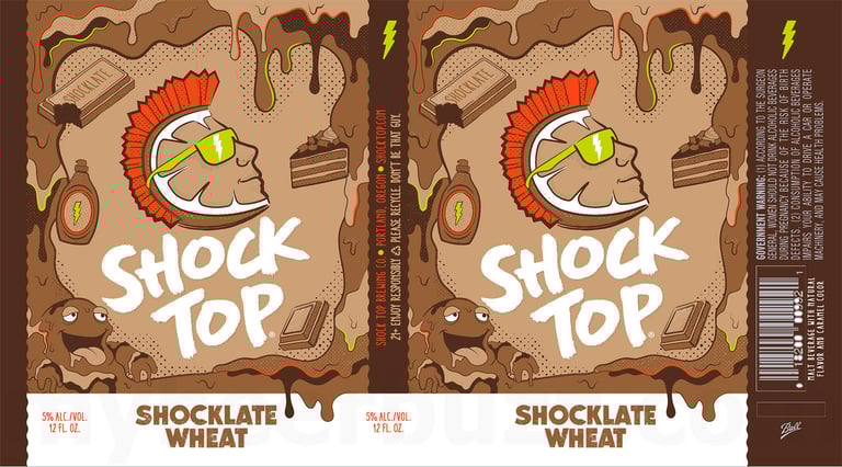 2026 Shock Top Shocklate Wheat 12-oz Cans