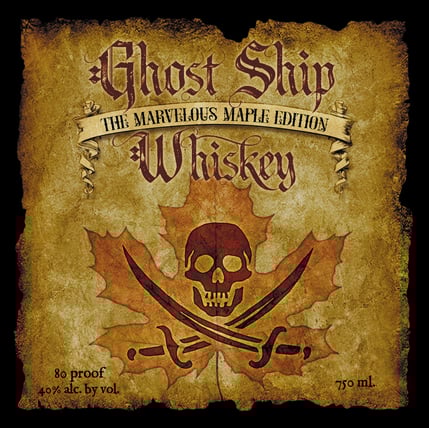 Cleveland Distillery Ghost Ship Whiskey Marvelous Maple Edition