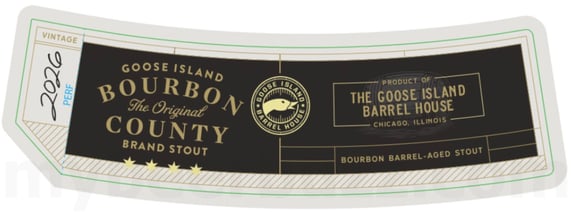 2026 Goose Island Bourbon County Brand Stout Original 10-oz Bottles