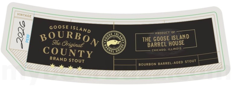 2026 Goose Island Bourbon County Brand Stout Original 10-oz Bottles