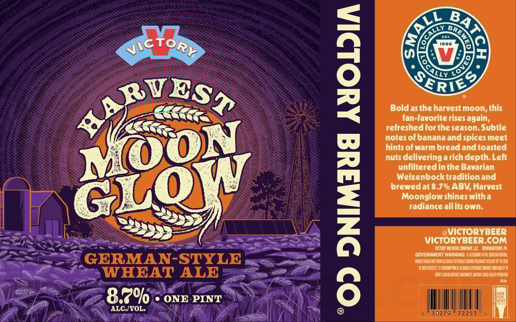 Victory Adding Harvest Moon Glow Small Batch Series Cans