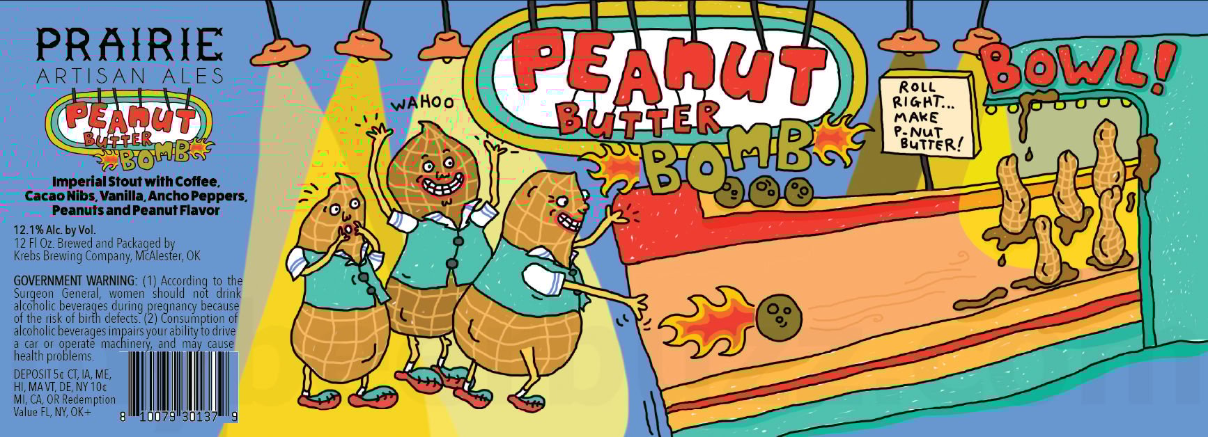 2026 Prairie Artisan Ales Peanut Butter Bomb 12-oz Cans