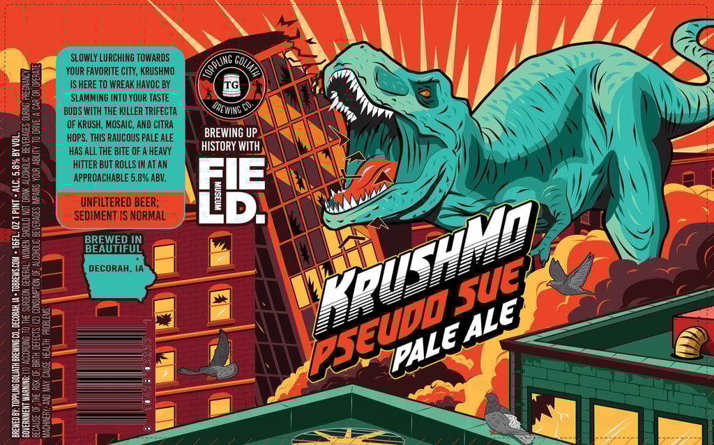 Toppling Goliath Adding KrushMo Pseudo Sue Pale Ale