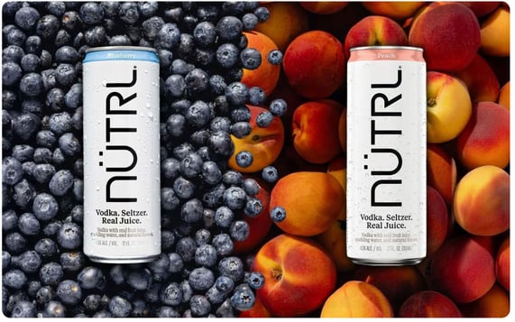 NÜTRL Grows Its Tasty Vodka Seltzer Portfolio With Two New Flavor Innovations: Blueberry and Peach