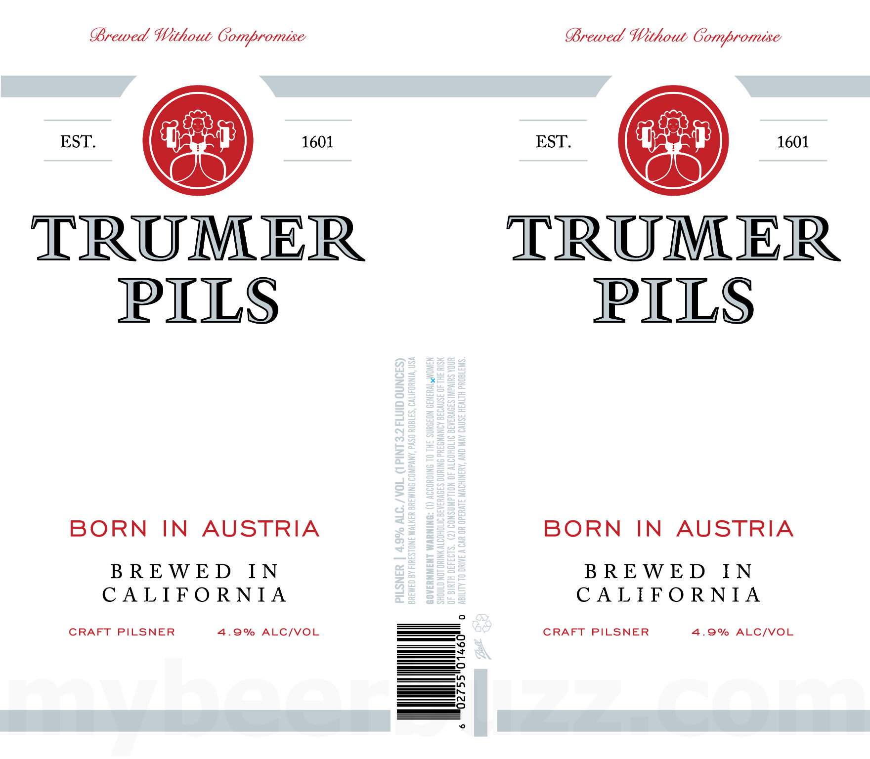 2026 Firestone Walker Trumer Pils 19.2-oz Cans