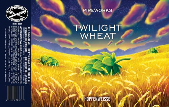 2026 Pipeworks Brewing Twilight Wheat 16-oz Cans
