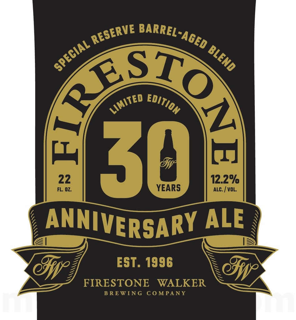 Firestone Walker 30th Anniversary Ale 22-oz Bottles