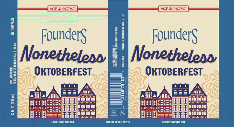 2026 Founders Nontheless Oktoberfest 12-oz Cans