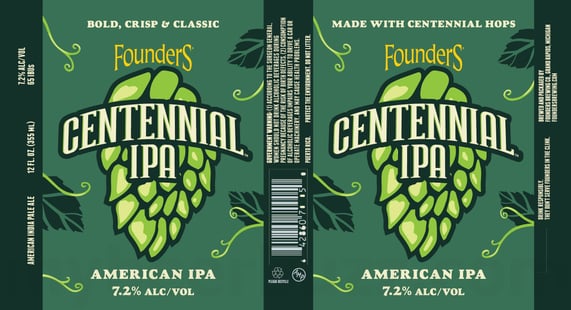 2026 Founders Centennial IPA 12-oz Cans