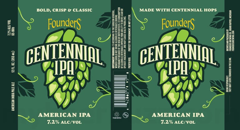2026 Founders Centennial IPA 12-oz Cans