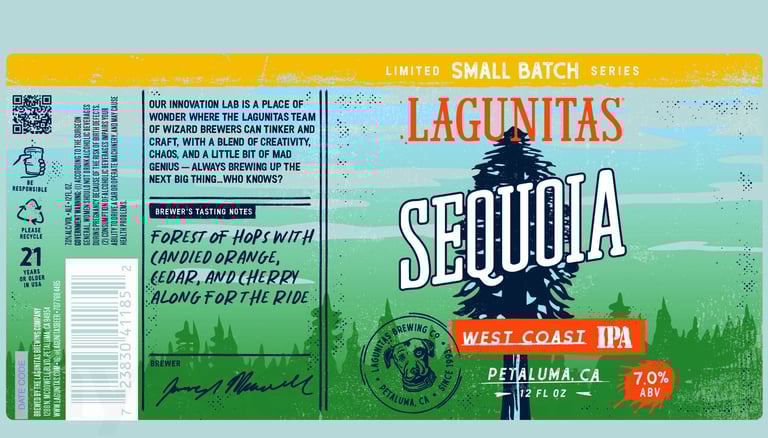 Lagunitas Sequoia West Coast IPA 12-oz Cans