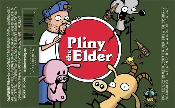 Russian River Pliny The Elder StPasto 510ml Bottles