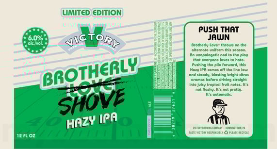 2026 Victory Brewing Brotherly Shove 12-oz Cans