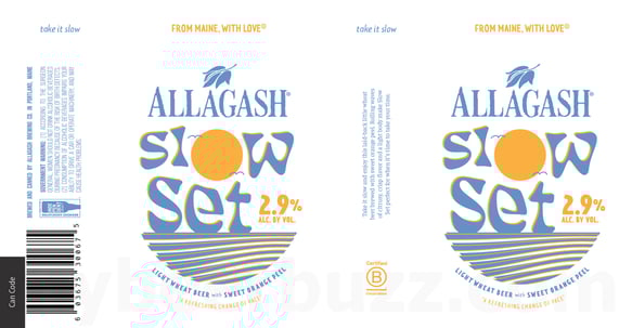 2026 Allagash Slow Set 12-oz Cans