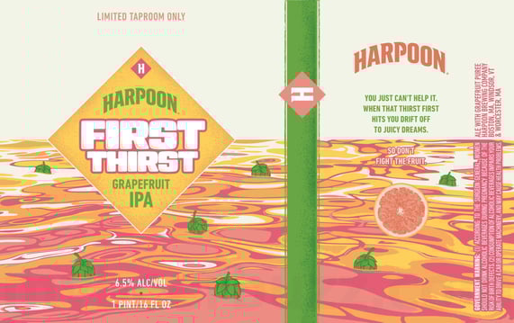 2026 Harpoon First Thirst 16-oz Cans