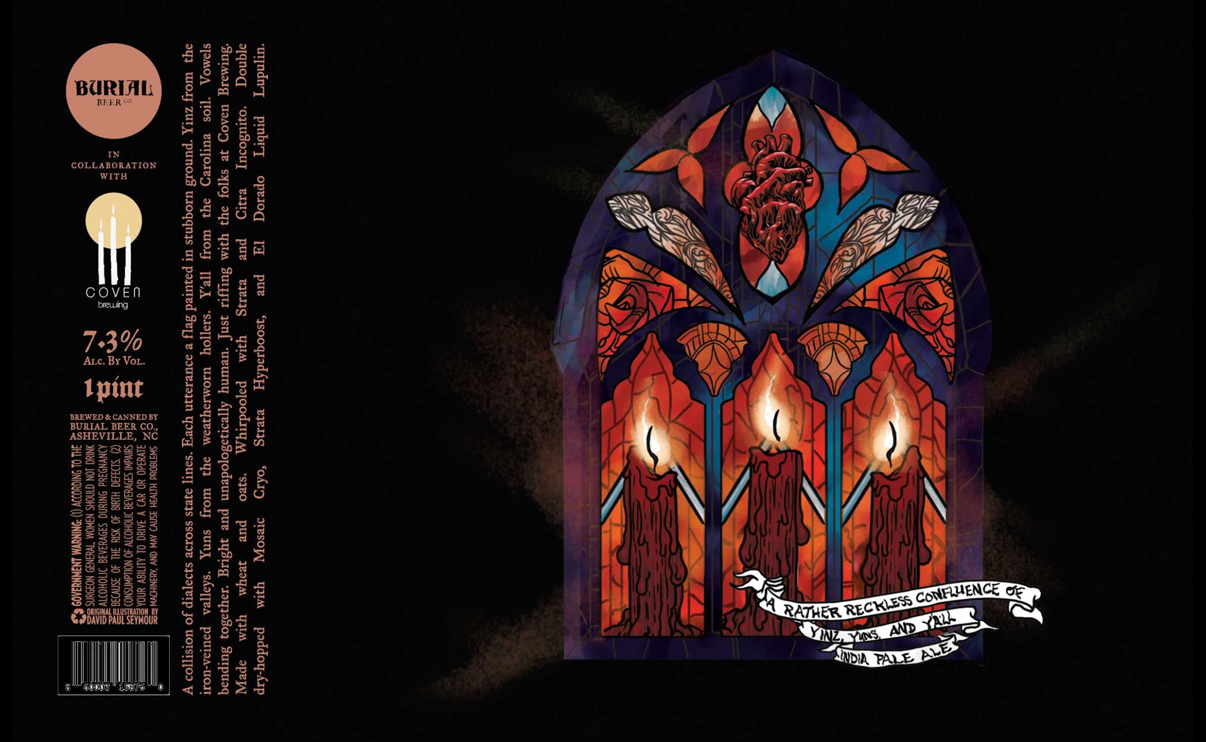2026 Burial Beer A Rather Reckless Confluence Of Yinz, Yuns & Y’All 16-oz Cans