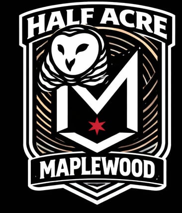 2026 Half Acre Maplewood Merger Logo