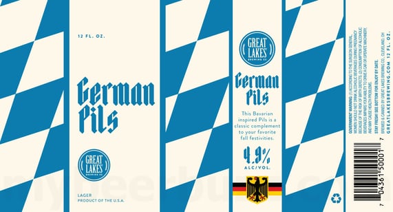 2026 Great Lakes German Pils 12-oz Cans