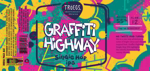 Tröegs Graffiti Highway Single Hop IPA 12-oz Cans