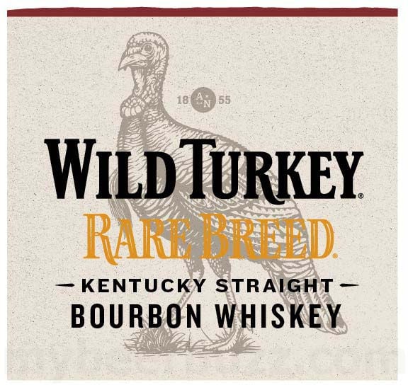 2026 Wild Turkey Rare Breed Kentucky Straight Bourbon Whiskey 750ml Bottles