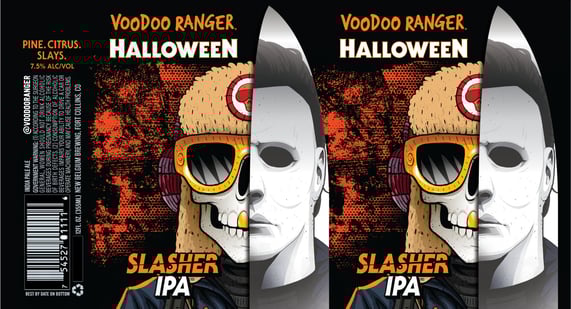 2026 New Belgium Voodoo Ranger Halloween Slasher IPA 12-oz Cans