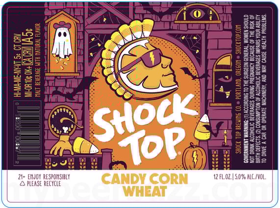 2026 Shock Top Candy Corn Wheat 12-oz Bottles