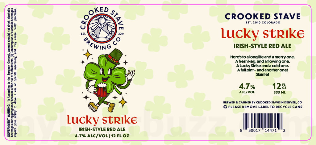 Crooked Stave Working On Lucky Strike Irish-Style Red Ale & Vintage Vinyl